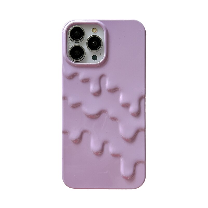 3D Melting Ice Cream iPhone Case