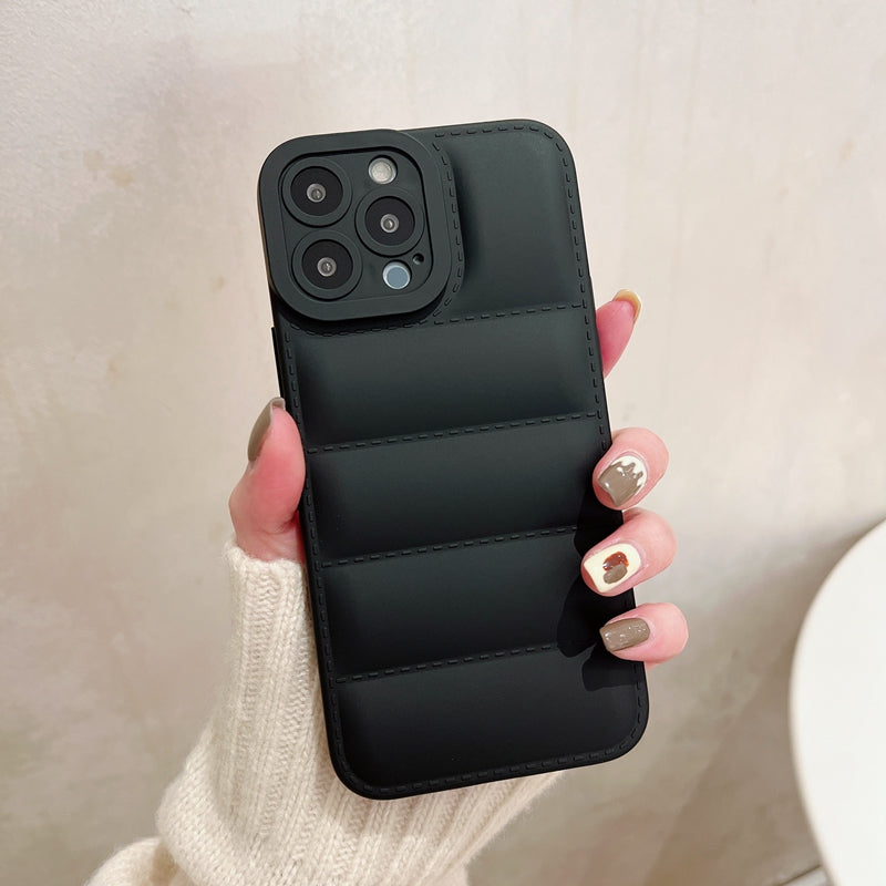 Soft Down Puffer Jacket iPhone Case