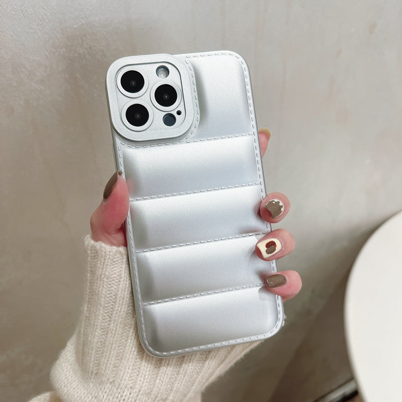 Soft Down Puffer Jacket iPhone Case